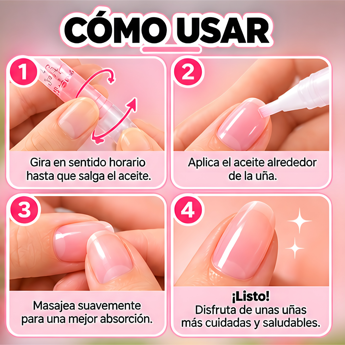 Aceite Nutritivo para Cutículas